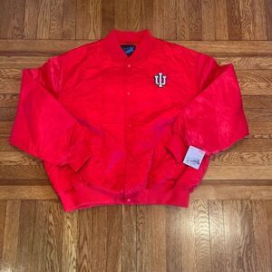 Vintage new with‎ tags Indian hoosers satin bomber jacket
